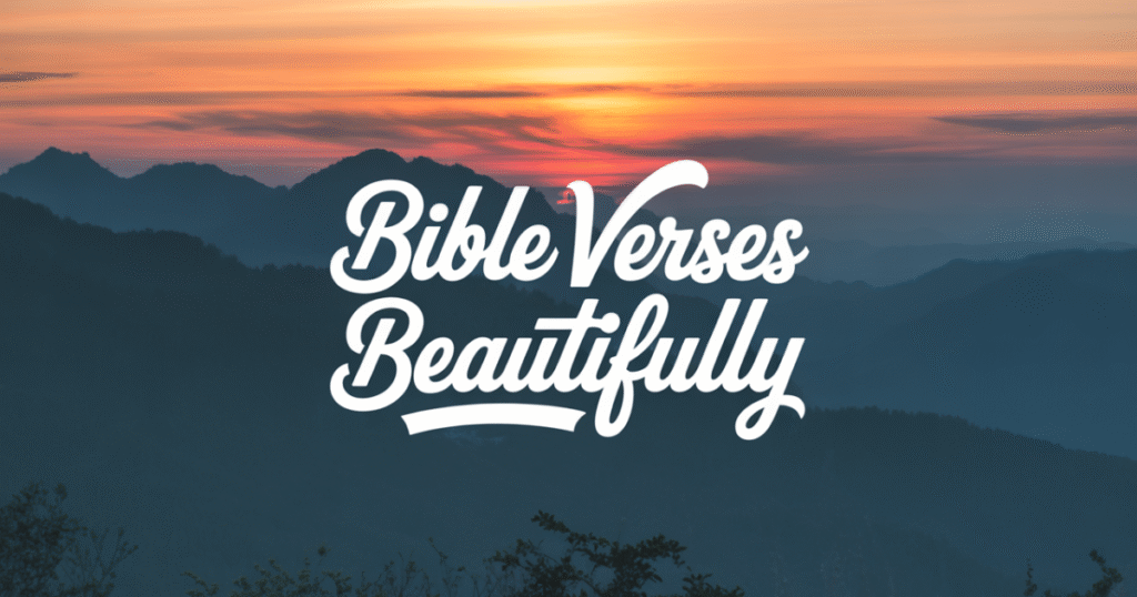 Open Bible with highlighted verses that touch the heart