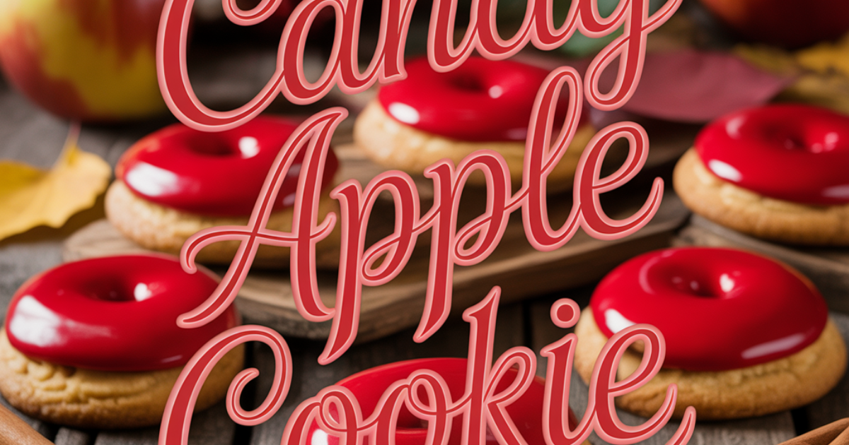Candy Apple Cookies: Recipe You will Love