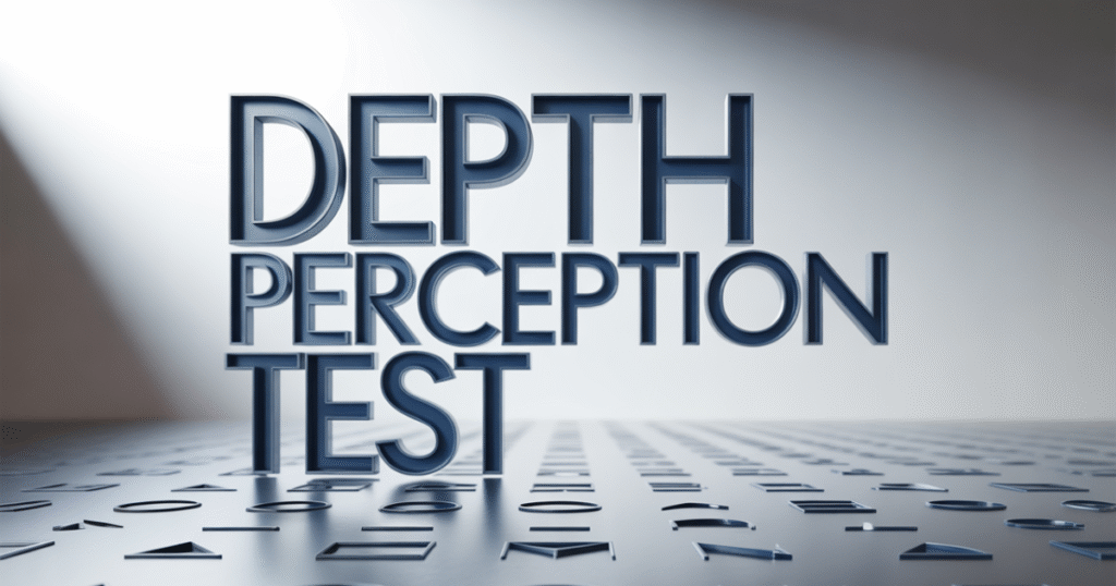 Depth Perception Test : Results and Tips for Better Vision Depth perception test results and tips to improve vision, 3D vision, and eye coordination