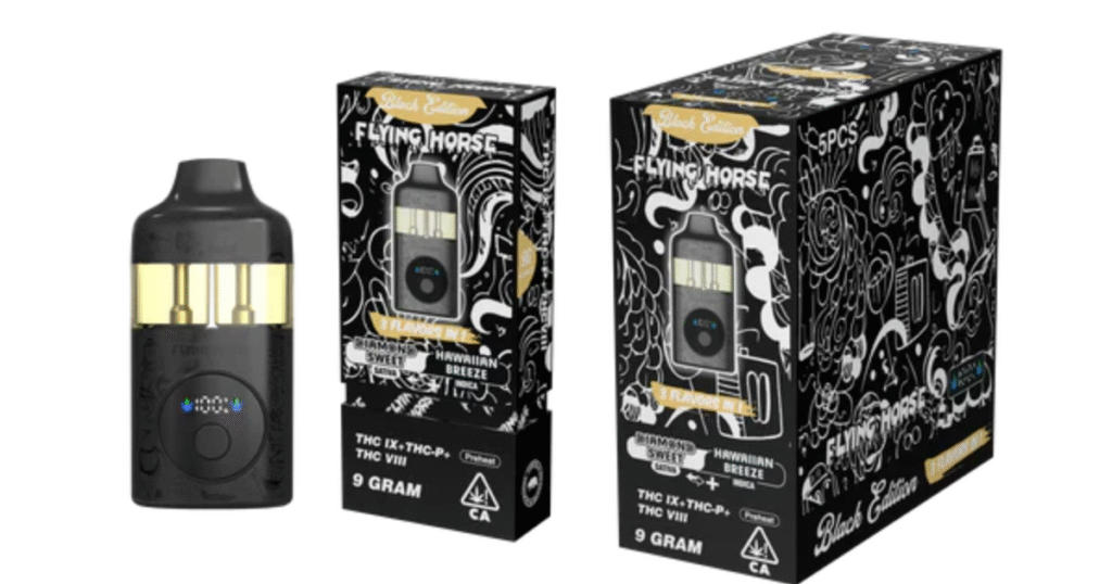 Flying Horse Vape 9G Review 2025: Flavors & Buying Guide Flying Horse Vape 9G 2025 review showing flavors, features, and buying guide for premium disposable vape