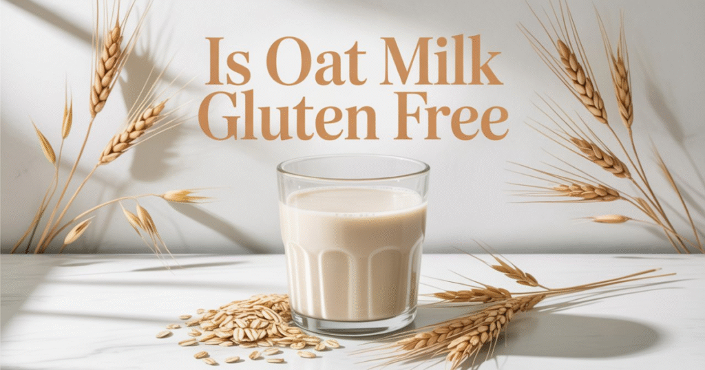 Is oat milk gluten-free guide showing safety, top brands, and gluten-free alternatives