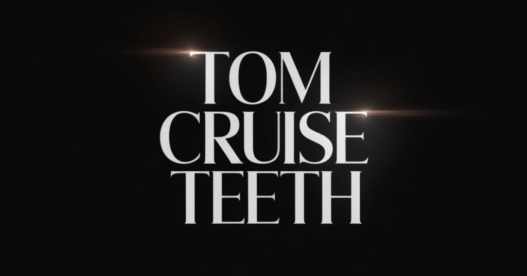 Tom Cruise Teeth Transformation: The Full Story Tom Cruises Teeth In His Early Years Natural Shape Color And Common Issues 1024x538