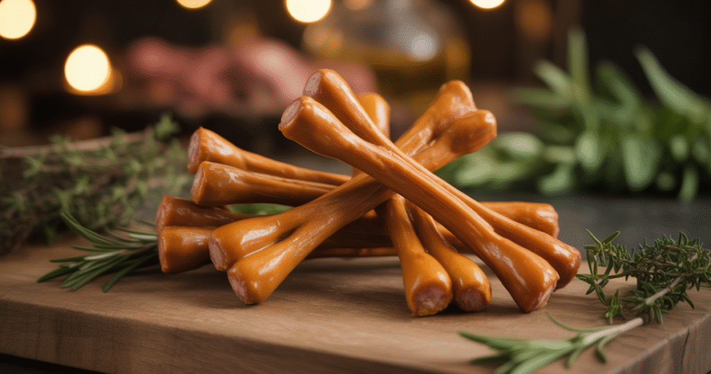 Why Beef Pizzle is the Best High-Protein Chew for Your Dog Beef pizzle high-protein dog chew promoting dental health and mental stimulation