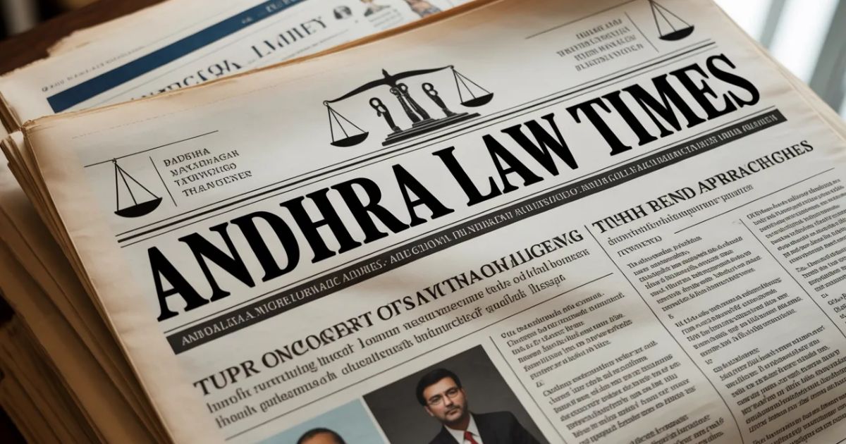 Andhra Law Times: A Practical Guide for Law Students