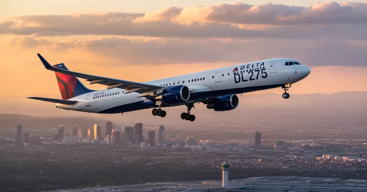 delta flight dl275 diverted lax