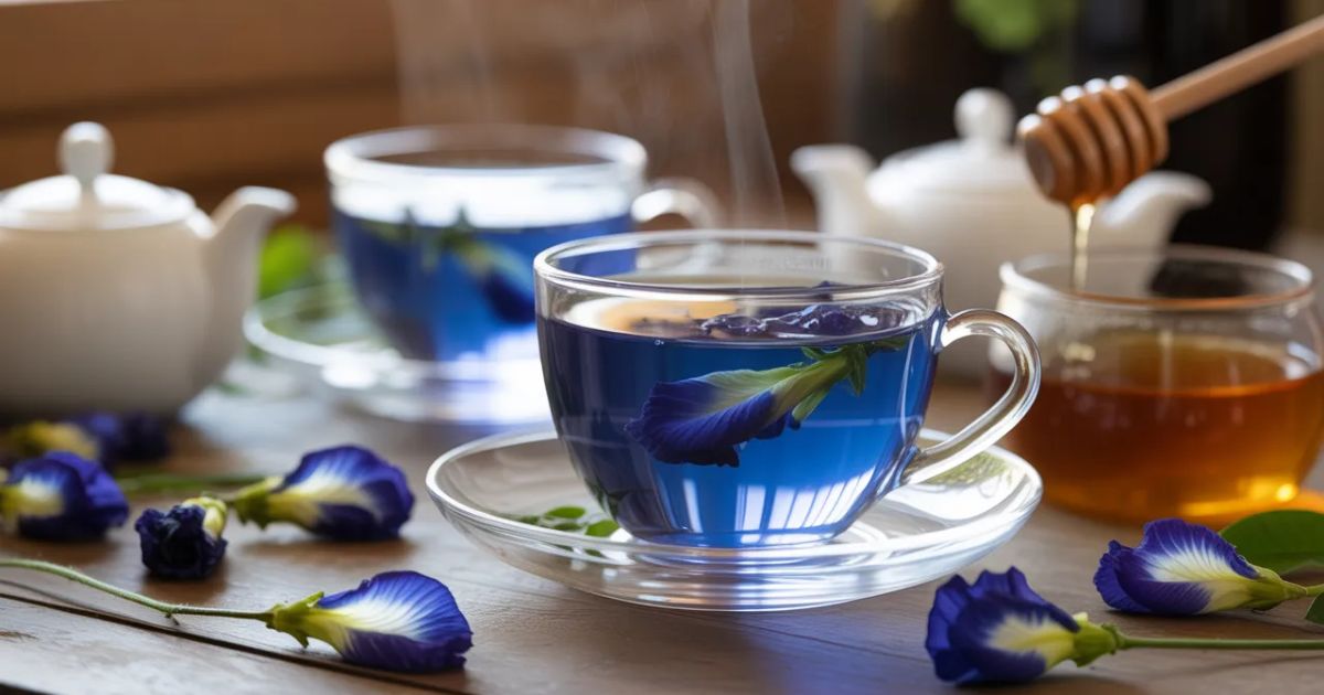blue tea