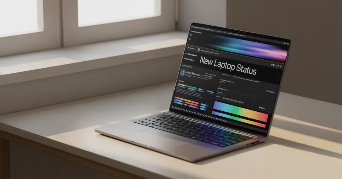 Exciting New Laptop Status Ideas for Social Media
