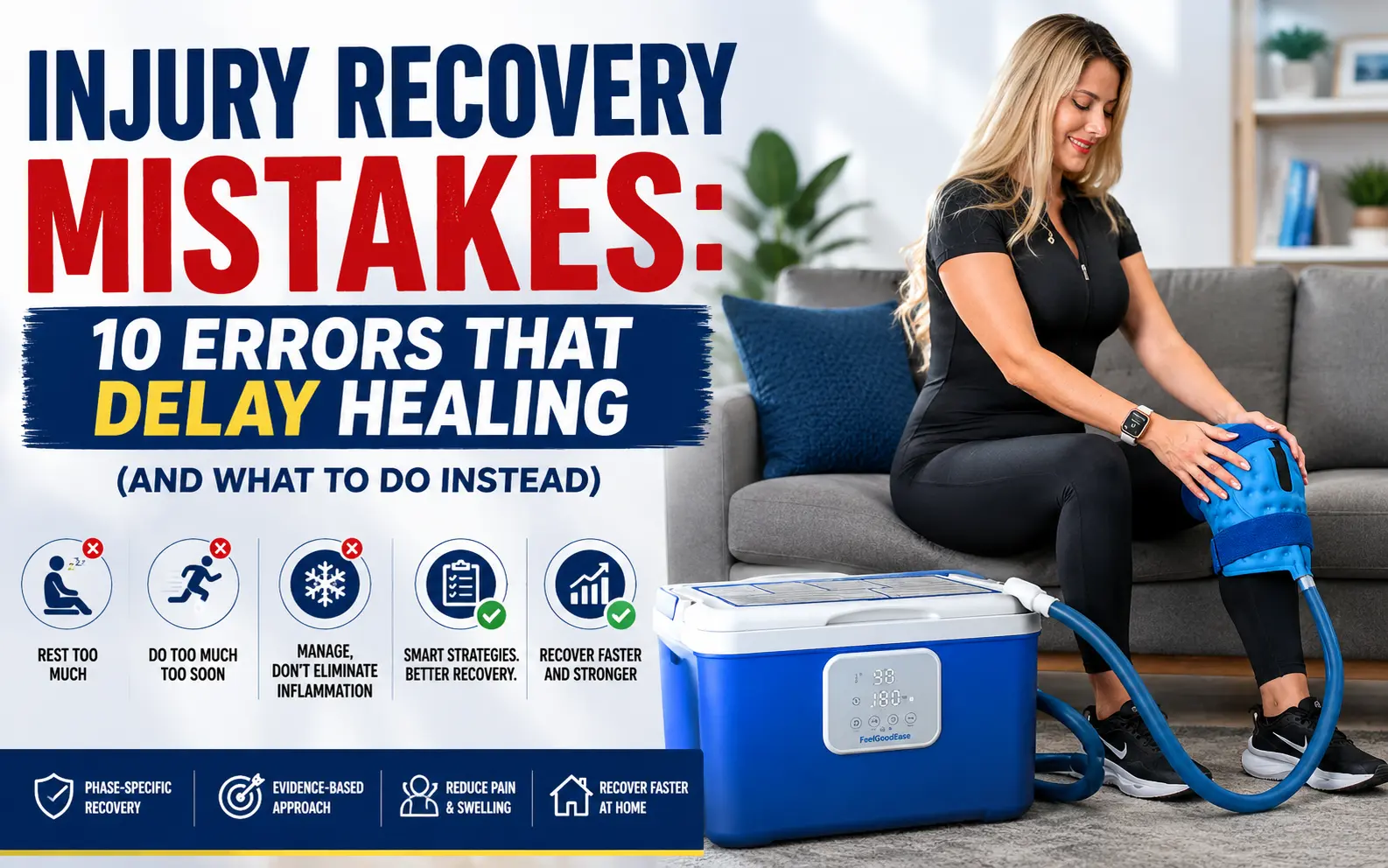 Injury Recovery Mistakes: 10 Errors That Delay Healing (And How to Fix Them)