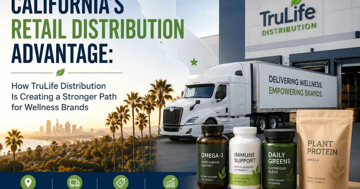 California’s Retail Distribution Advantage: How TruLife Distribution Is Creating a Stronger Path for Wellness Brands