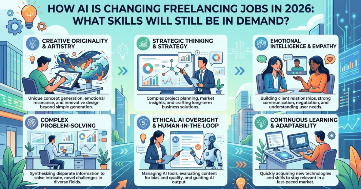 How AI Is Changing Freelancing Jobs in 2026: What Skills Will Still Be in Demand?