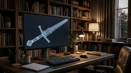 The Digital Quill: How AI-Driven 3D Prototyping Empowers Creative Writers