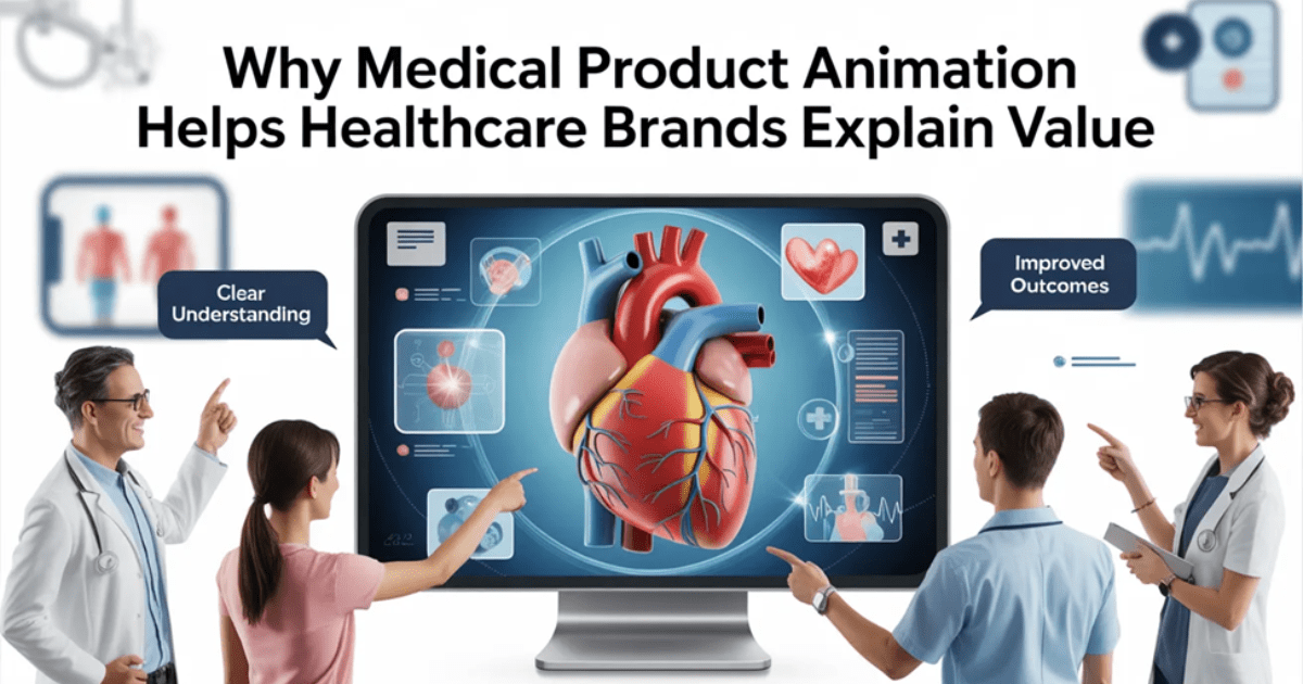 Why Medical Product Animation Helps Healthcare Brands Explain Value